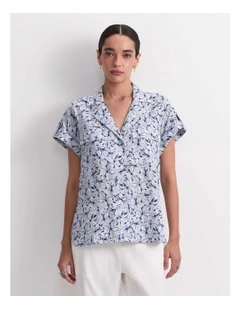 Audreen Short Sleeve Shirt in Multi