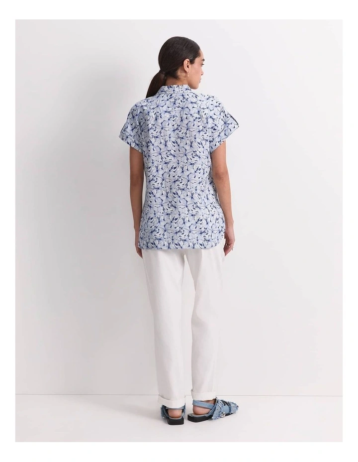 Audreen Short Sleeve Shirt in Multi image 2