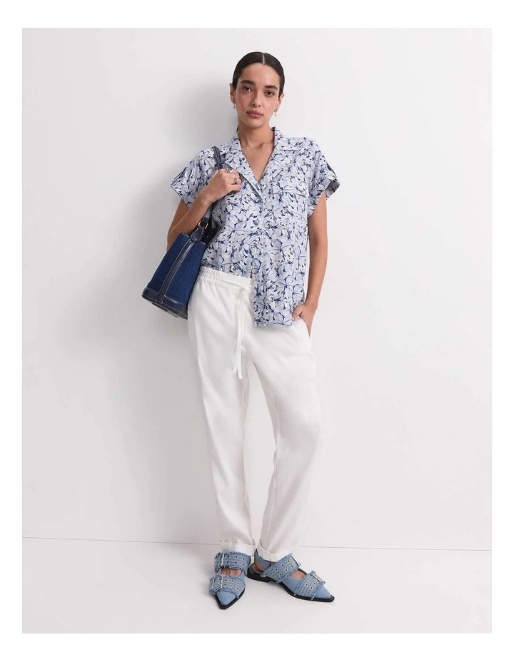 Audreen Short Sleeve Shirt in Multi image 3