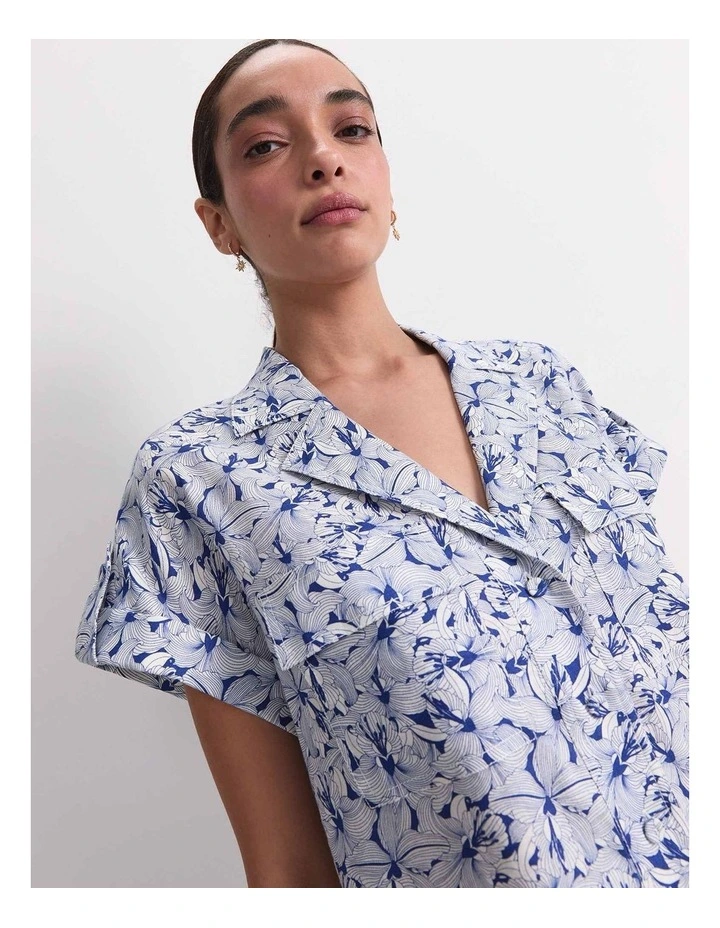 Audreen Short Sleeve Shirt in Multi image 6