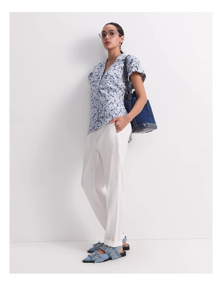 Audreen Short Sleeve Shirt in Multi image 7