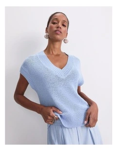 Josie Tape Yarn V-Neck Tank