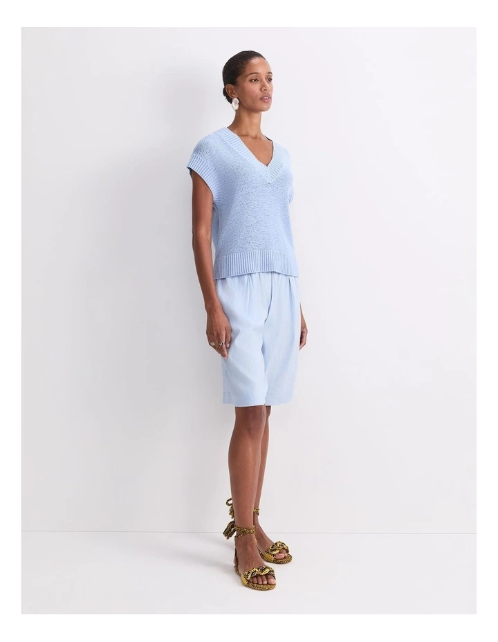 Josie Tape Yarn V-Neck Tank image 4