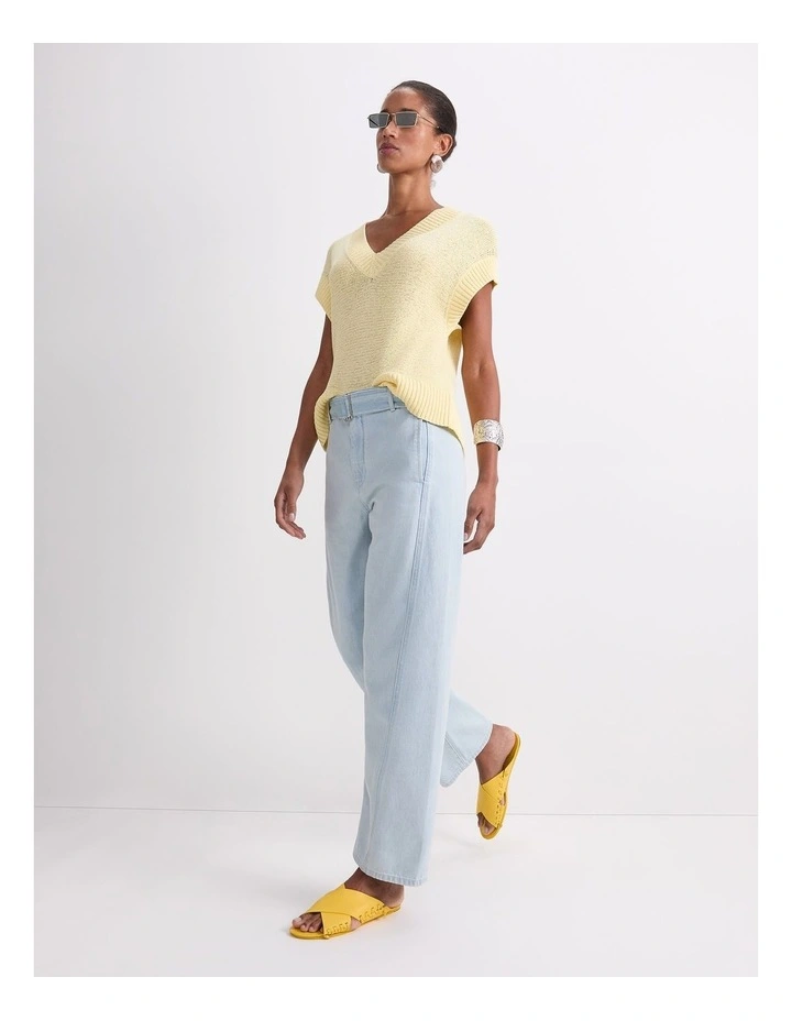 Josie Tape Yarn V-Neck Tank image 5