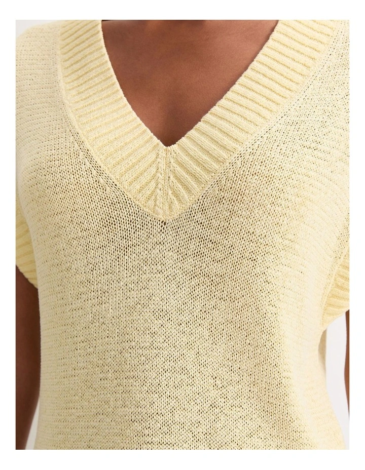 Josie Tape Yarn V-Neck Tank image 6