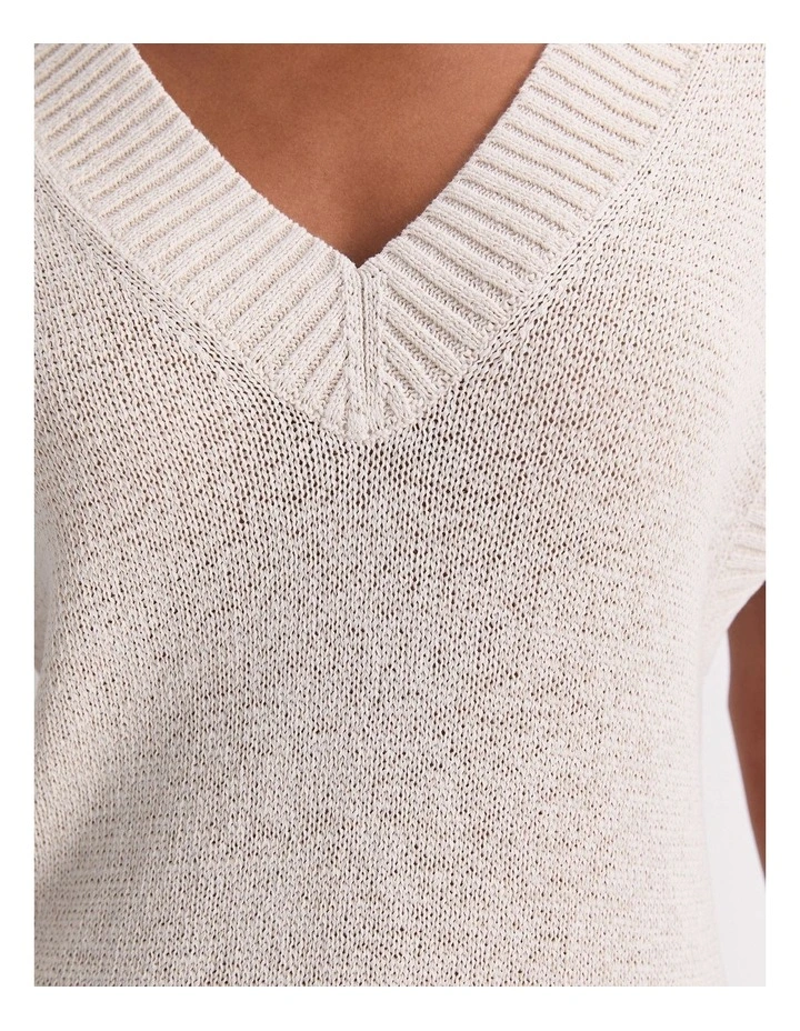 Josie Tape Yarn V-Neck Tank image 6