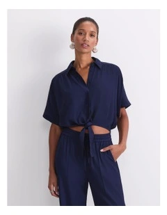 Meryem Tie Front Blouse