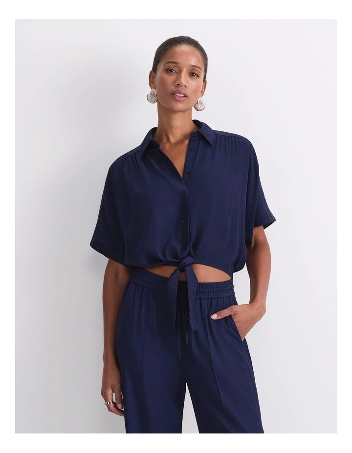 Meryem Tie Front Blouse image 1