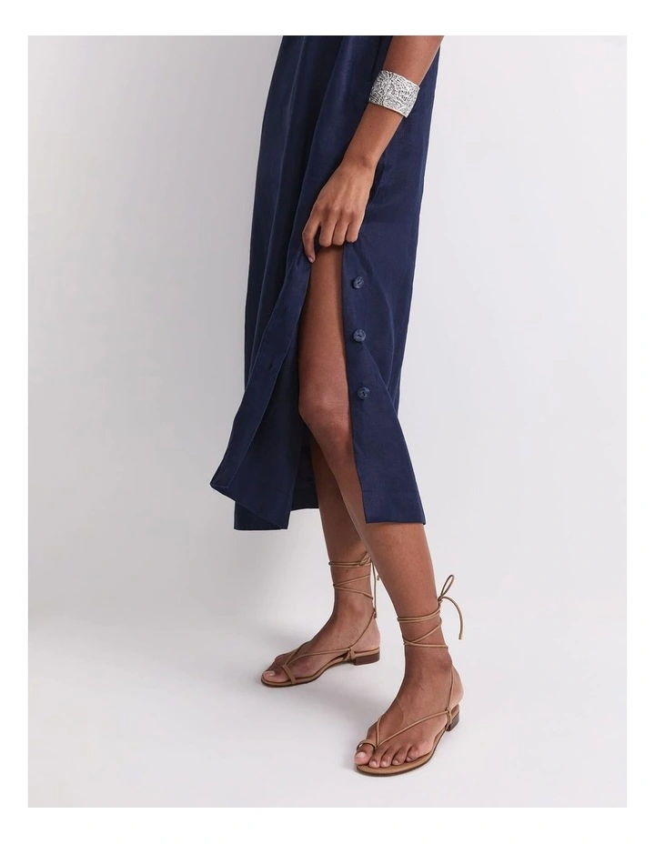 Kamilla Linen Tunic Dress image 5