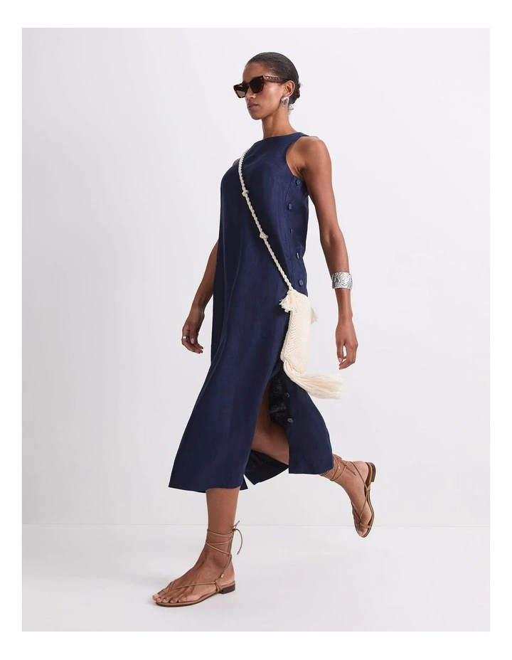 Kamilla Linen Tunic Dress image 6