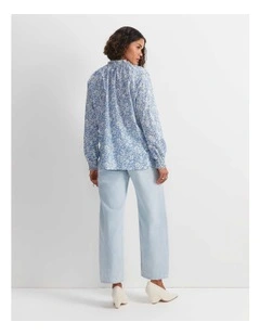 Betsy Boo Liberty Blouse in Blue