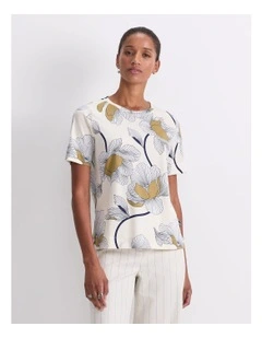 Manon Mercerised Cotton Tee
