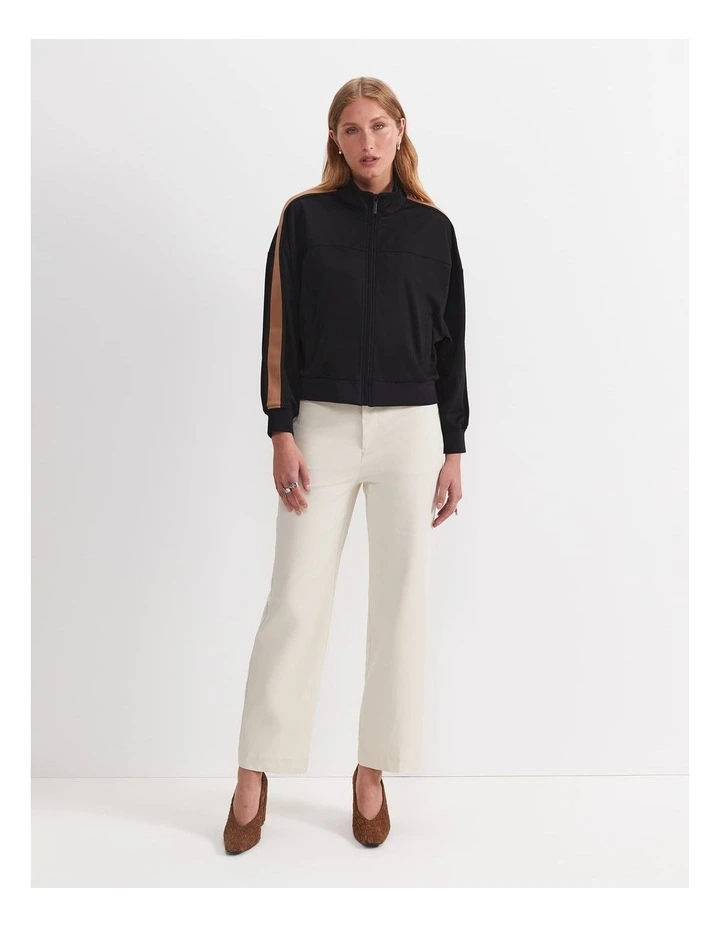 Misha Track Jacket in Black image 3