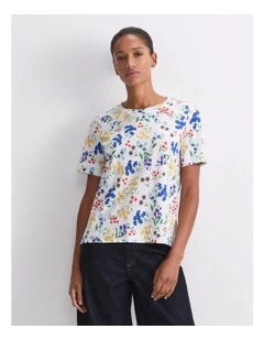 Joy Mercerised Cotton Tee