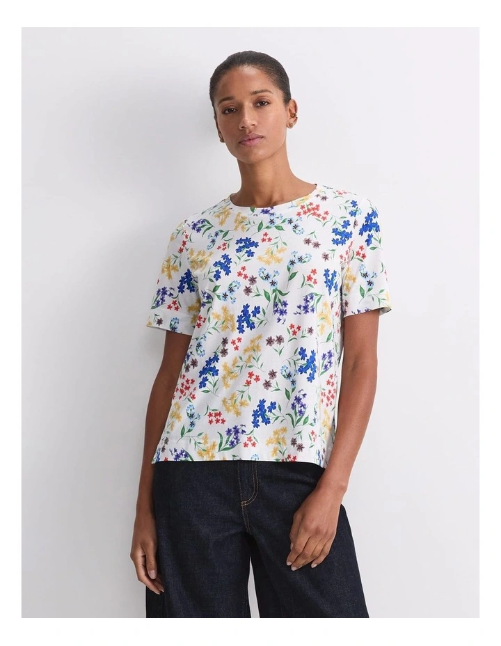 Joy Mercerised Cotton Tee image 1