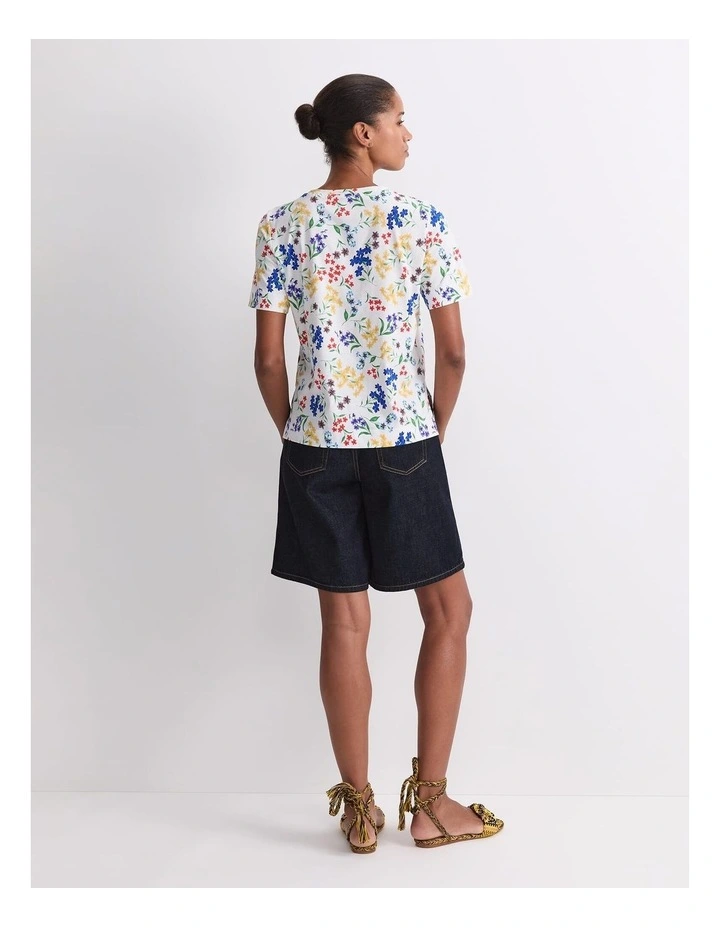 Joy Mercerised Cotton Tee image 2