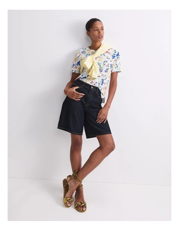 Joy Mercerised Cotton Tee image 3