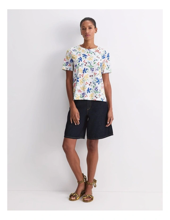 Joy Mercerised Cotton Tee image 4