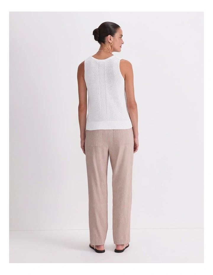 Josie Tape Yarn Knit Singlet image 2