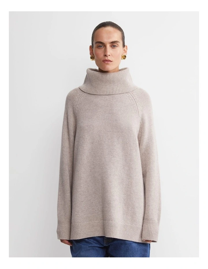 Sunshine Chunky Sweater in Brown image 4