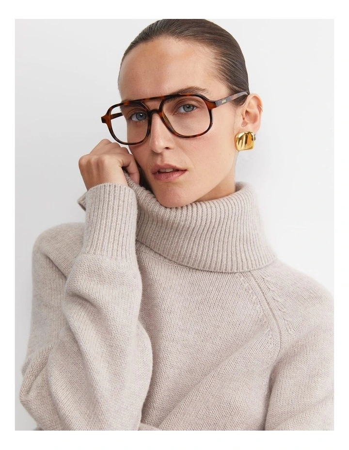 Sunshine Chunky Sweater in Brown image 6