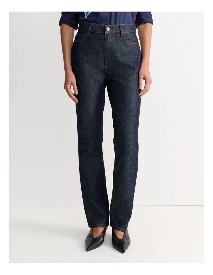 Victoria Straight Leg Jeans in Blue image 2
