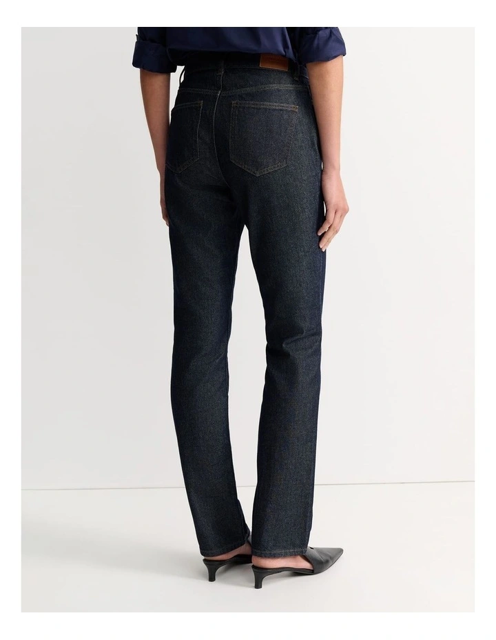 Victoria Straight Leg Jeans in Blue image 4