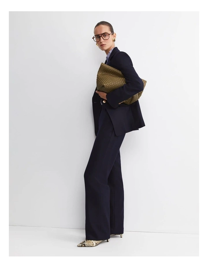 Frankie Single Breasted Blazer in Blue image 4