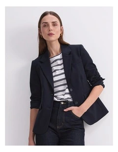 Yvette Blazer in Navy