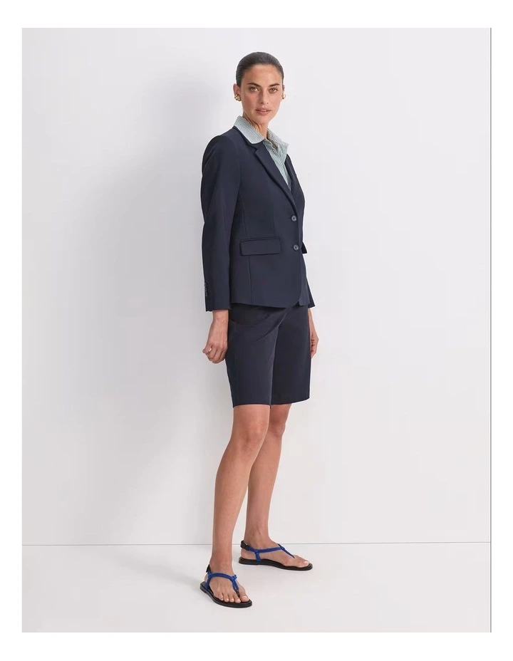 Yvette Blazer in Navy image 3