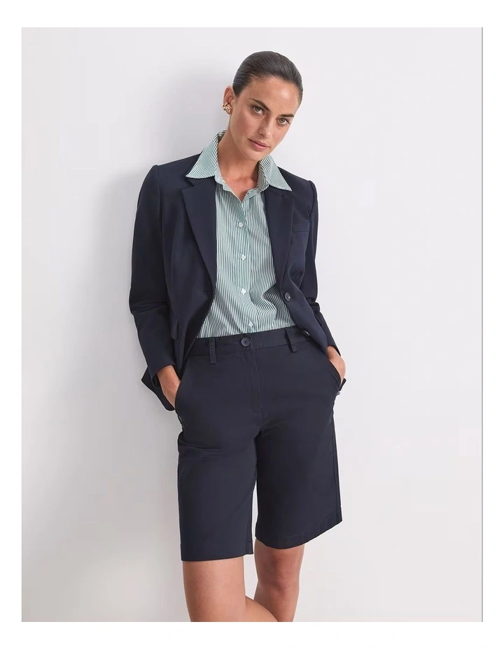 Yvette Blazer in Navy image 5