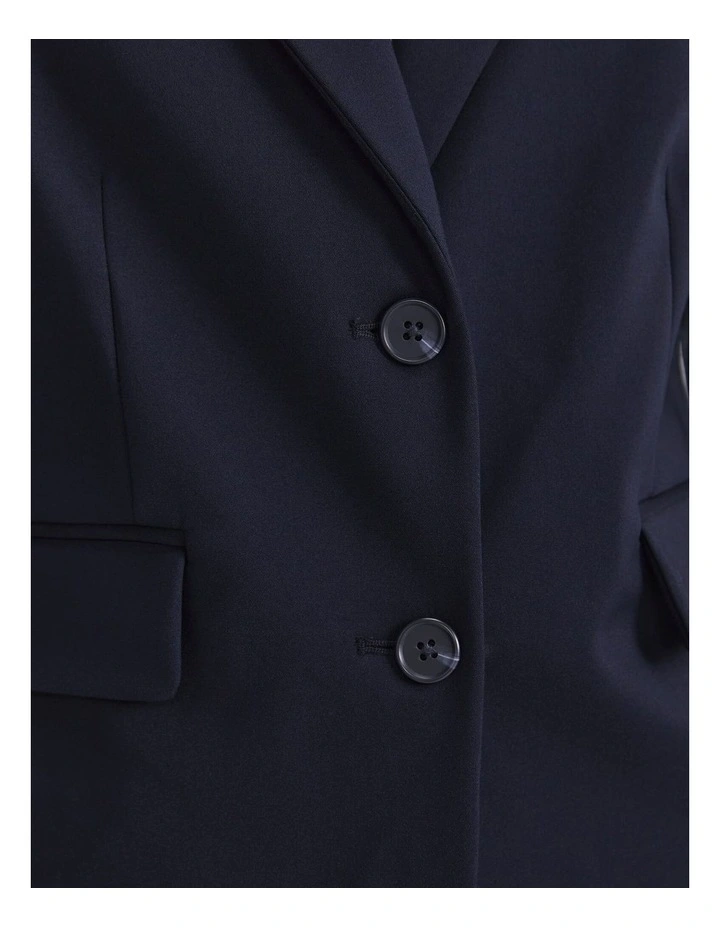 Yvette Blazer in Navy image 7