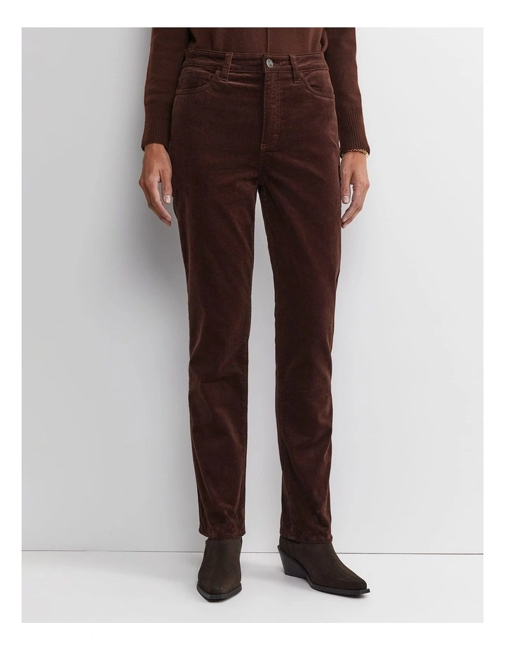 Cleo Cord Straight Jean image 2