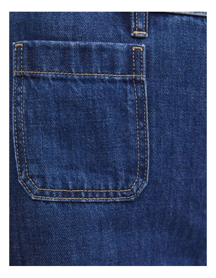 Nili Wide Leg jean in Blue Wash image 5