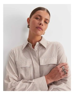 Stripe Pocket Shirt