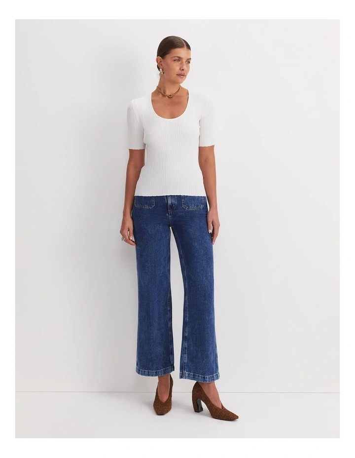 Scoop Neck Knit image 2