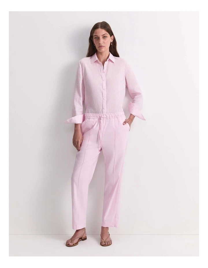 Rosa Tapered Linen Pant image 4