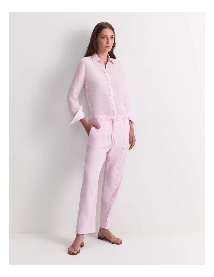 Rosa Tapered Linen Pant image 5
