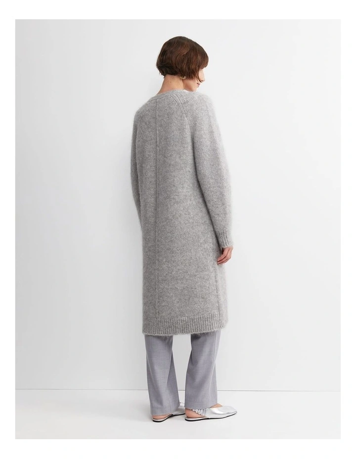 Sarish Cocoon Coatigan in Grey image 2