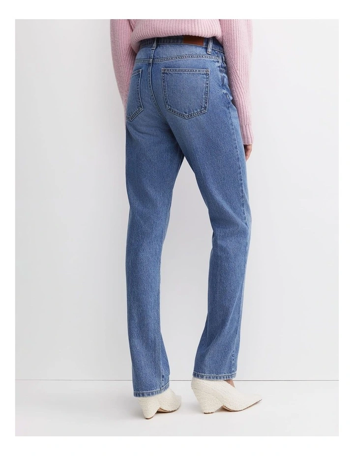 Victoria Straight Leg Jeans in Blue image 2