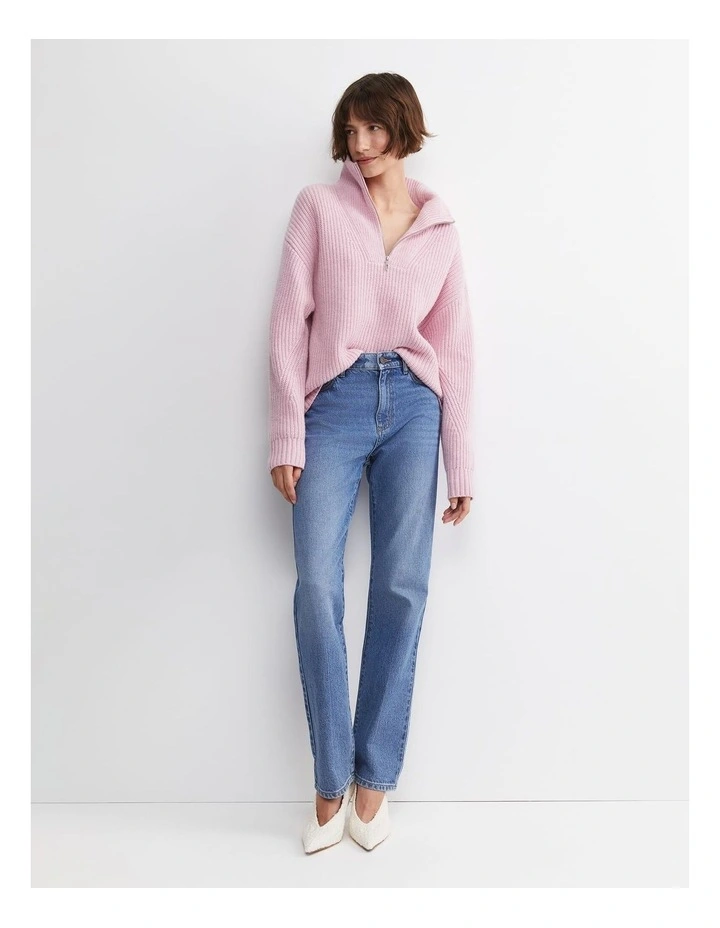 Victoria Straight Leg Jeans in Blue image 4