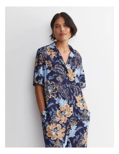 Poppy Liberty Short Sleeve Blouse in Multi