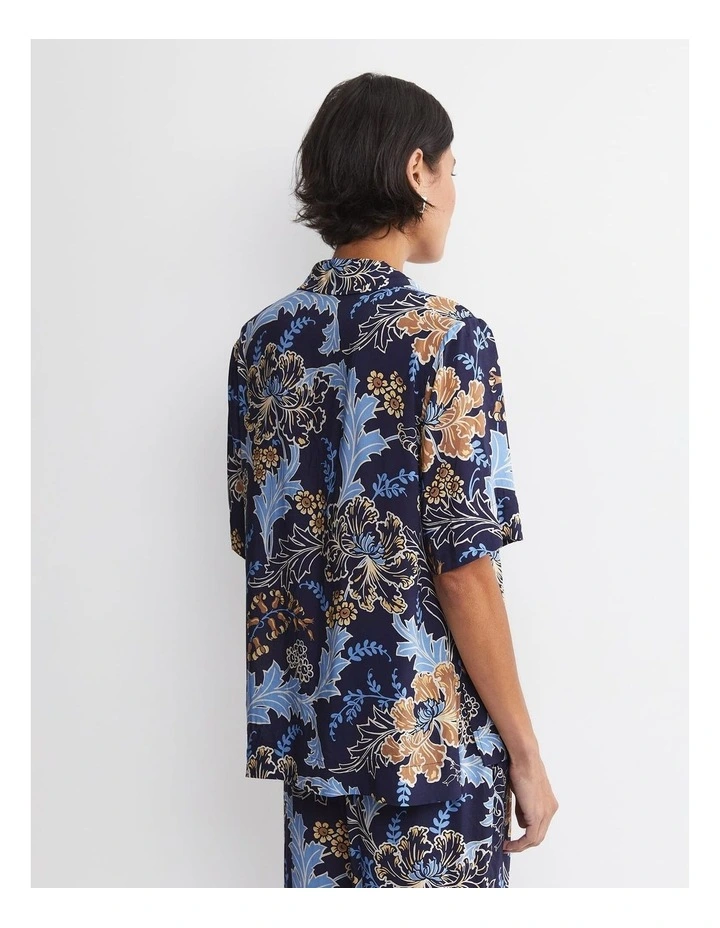Poppy Liberty Short Sleeve Blouse in Multi image 2