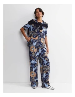 Poppy Liberty Wide Leg Pant in Multi