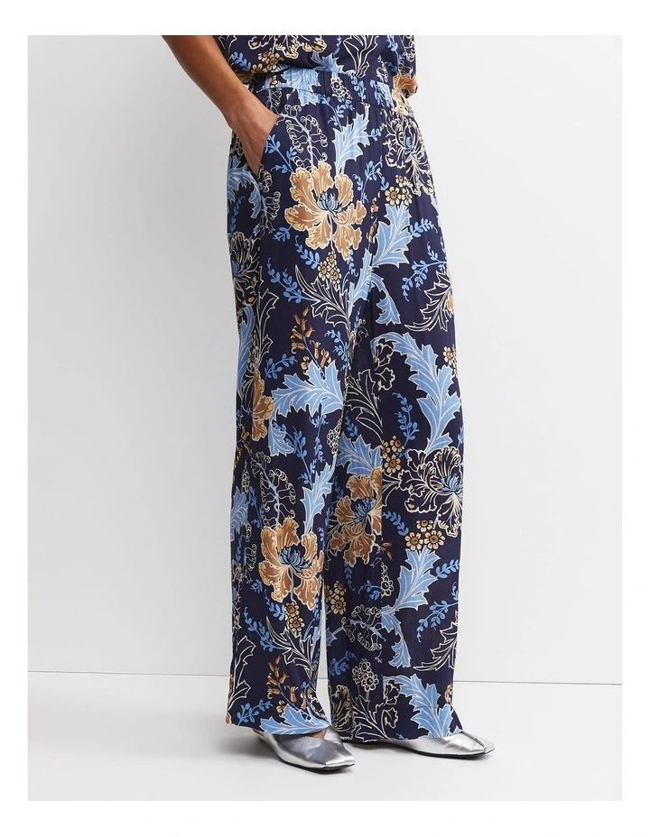 Poppy Liberty Wide Leg Pant in Multi image 3