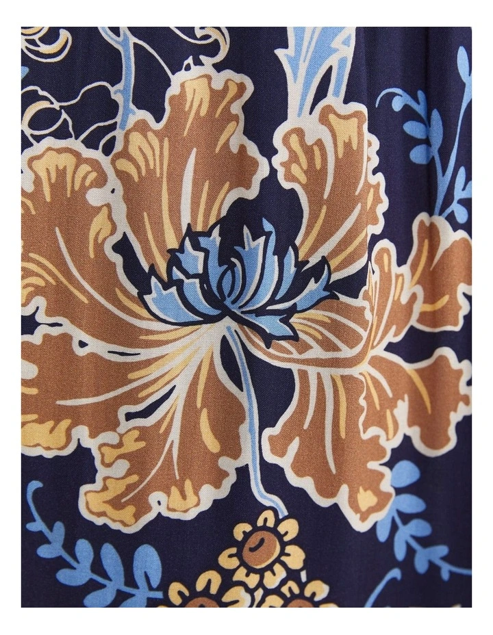 Poppy Liberty Wide Leg Pant in Multi image 4