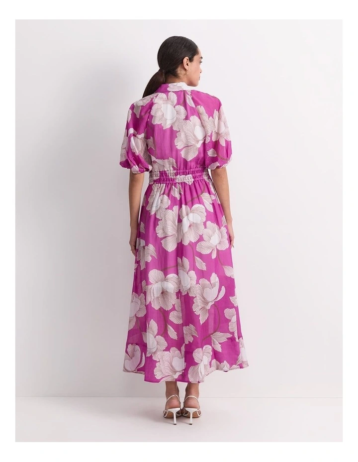 Manon Midi Dress in Pink image 2