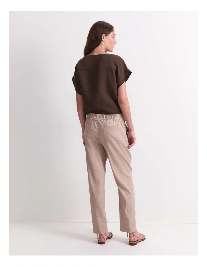 Rosa Tapered Linen Pant image 2