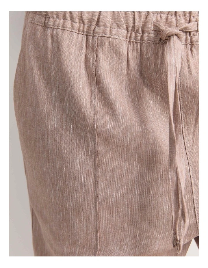 Rosa Tapered Linen Pant image 5