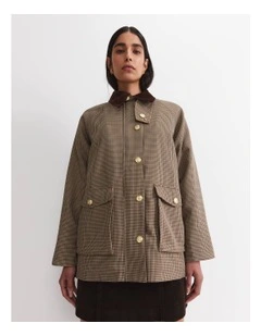 Penelope Barn Jacket in Brown